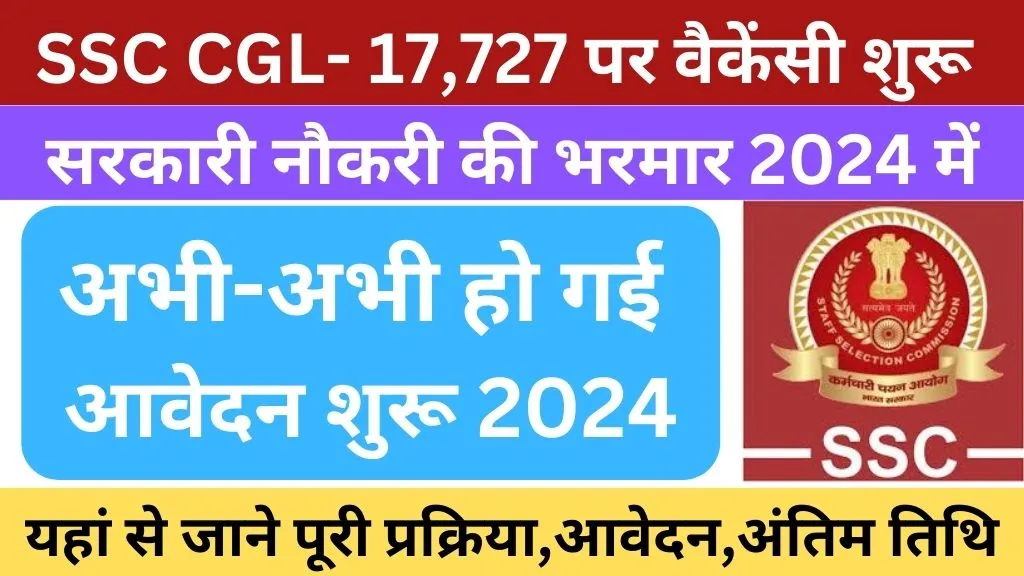 SSC CGL · 2024 @ssc.gov.in