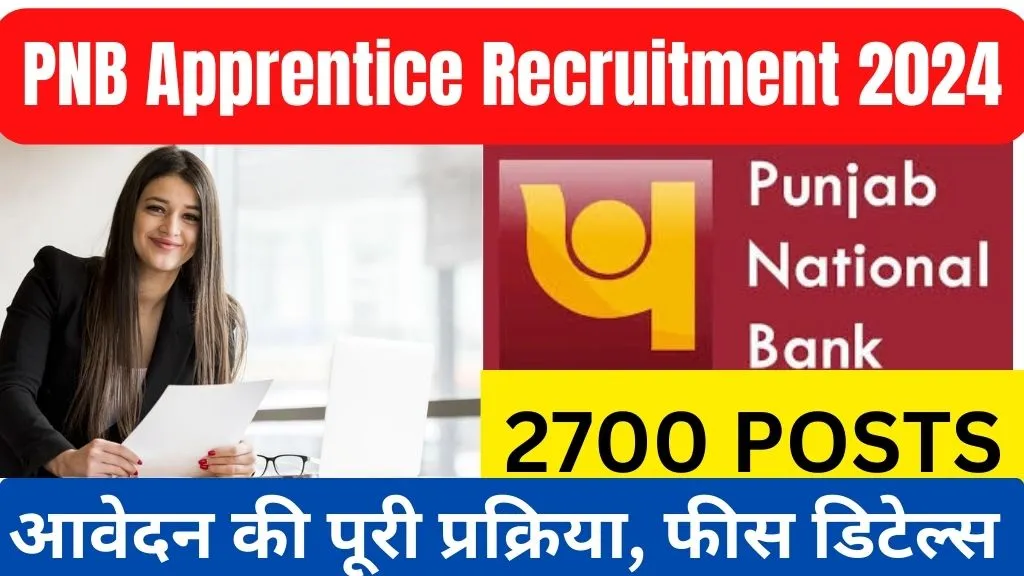 PNB Apprentice Recruitment 2024 Apply Online 2700 @pnbindia.in/Recruitments