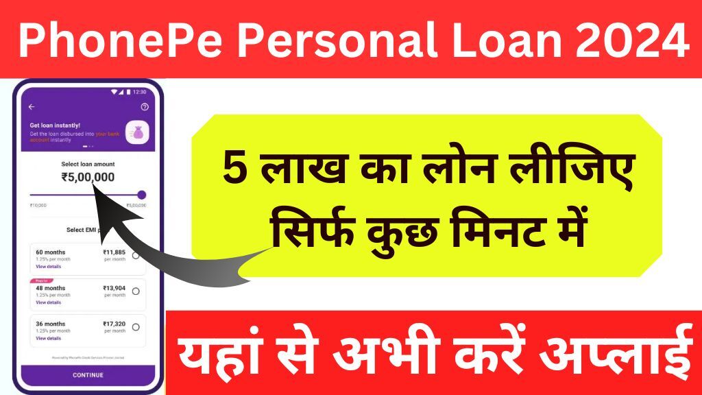 PhonePe Personal Loan 2024