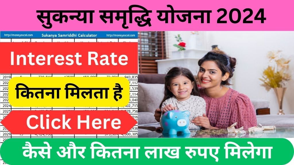 Sukanya Samriddhi Yojana Interest Rate 2024