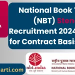 National Book Trust (NBT) Steno Recruitment 2024: Apply for Contract Basis Jobs